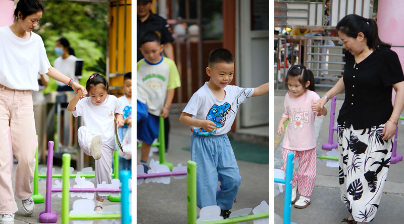 張謇第一小學附屬幼兒園：趣味“奧運主題”入園儀式喜迎新學期